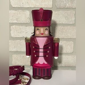 Kate Spade Purse Oh What Fun 3D Nutcracker Crossbody Bag Christmas